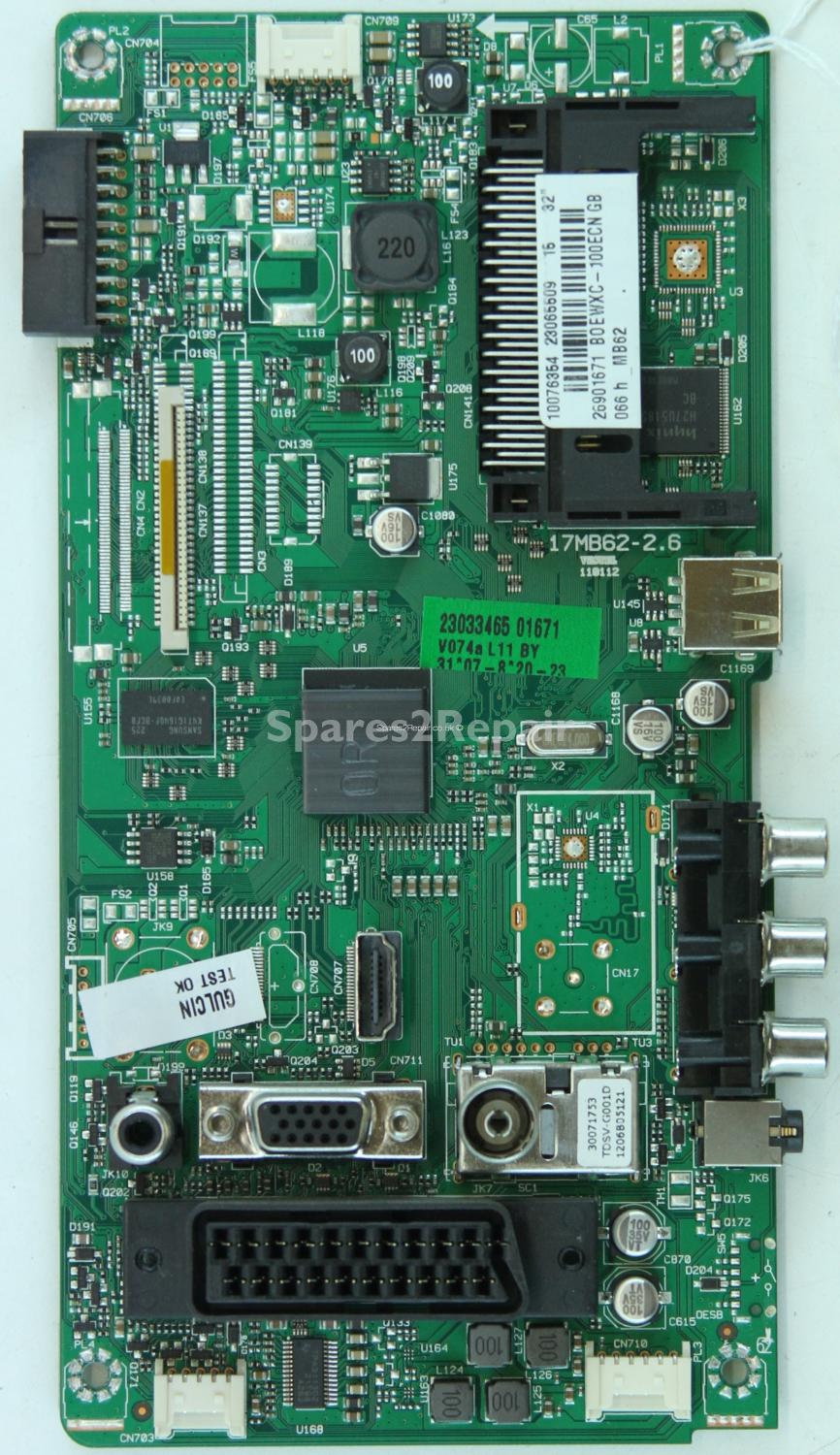 Alba LCD32947HD - Main AV - 17MB62-2.6 - 110112 - 23065509