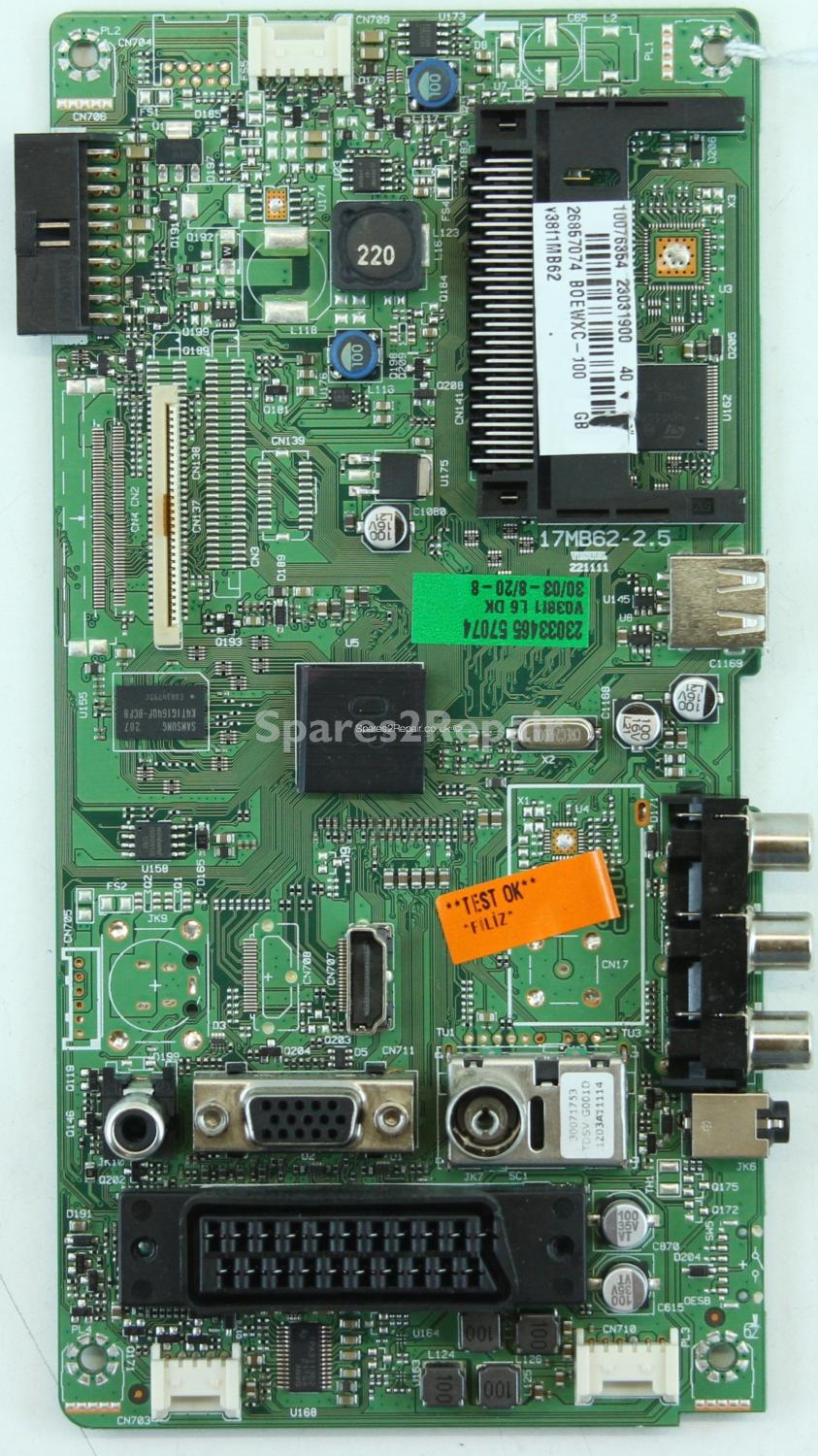 Alba LCD32947HD - Main AV - 23031900 - 17MB62-2.5 - 221111