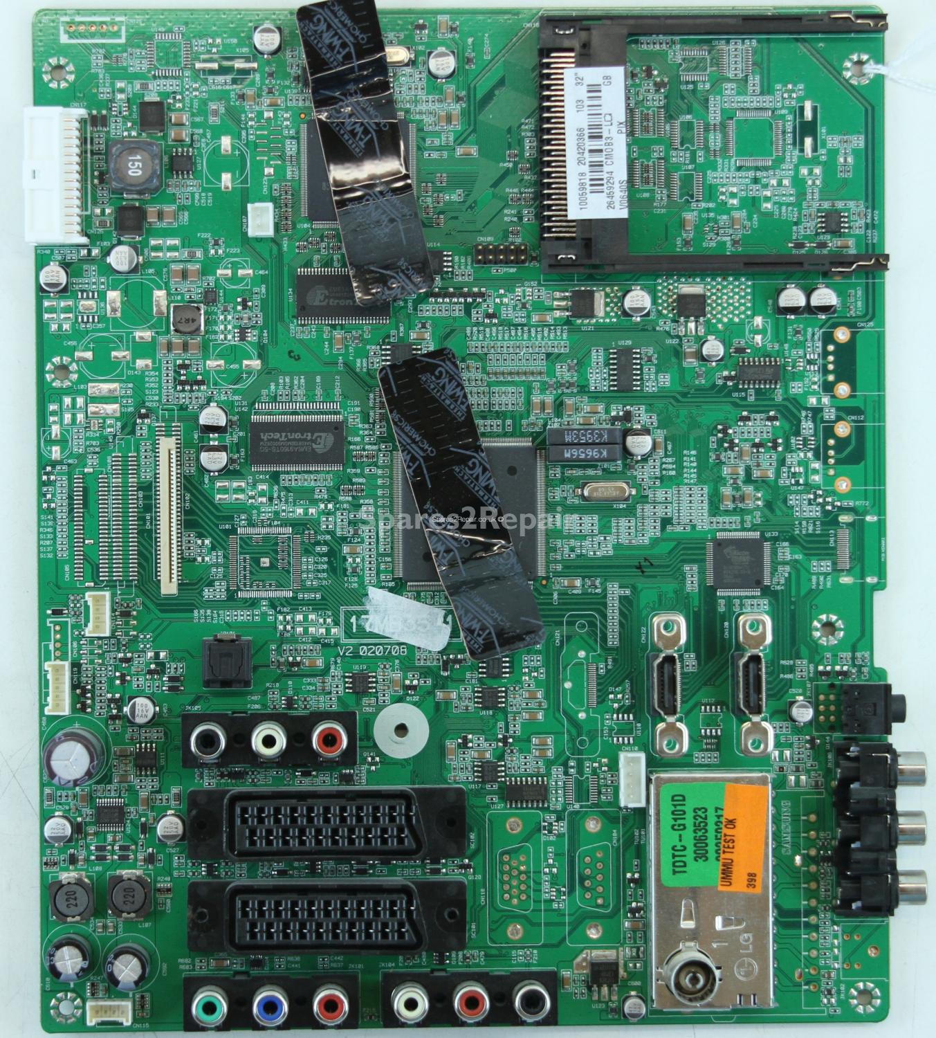 Acoustic Solutions LCD32761HDF - Main AV - 20420366 - 17MB35-1 - V2 - 020708