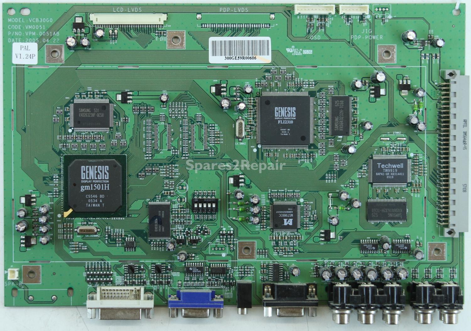 Atec AV370W - Main AV - VCB3000 - VM0051 - VPM-0051AB - V1.24P
