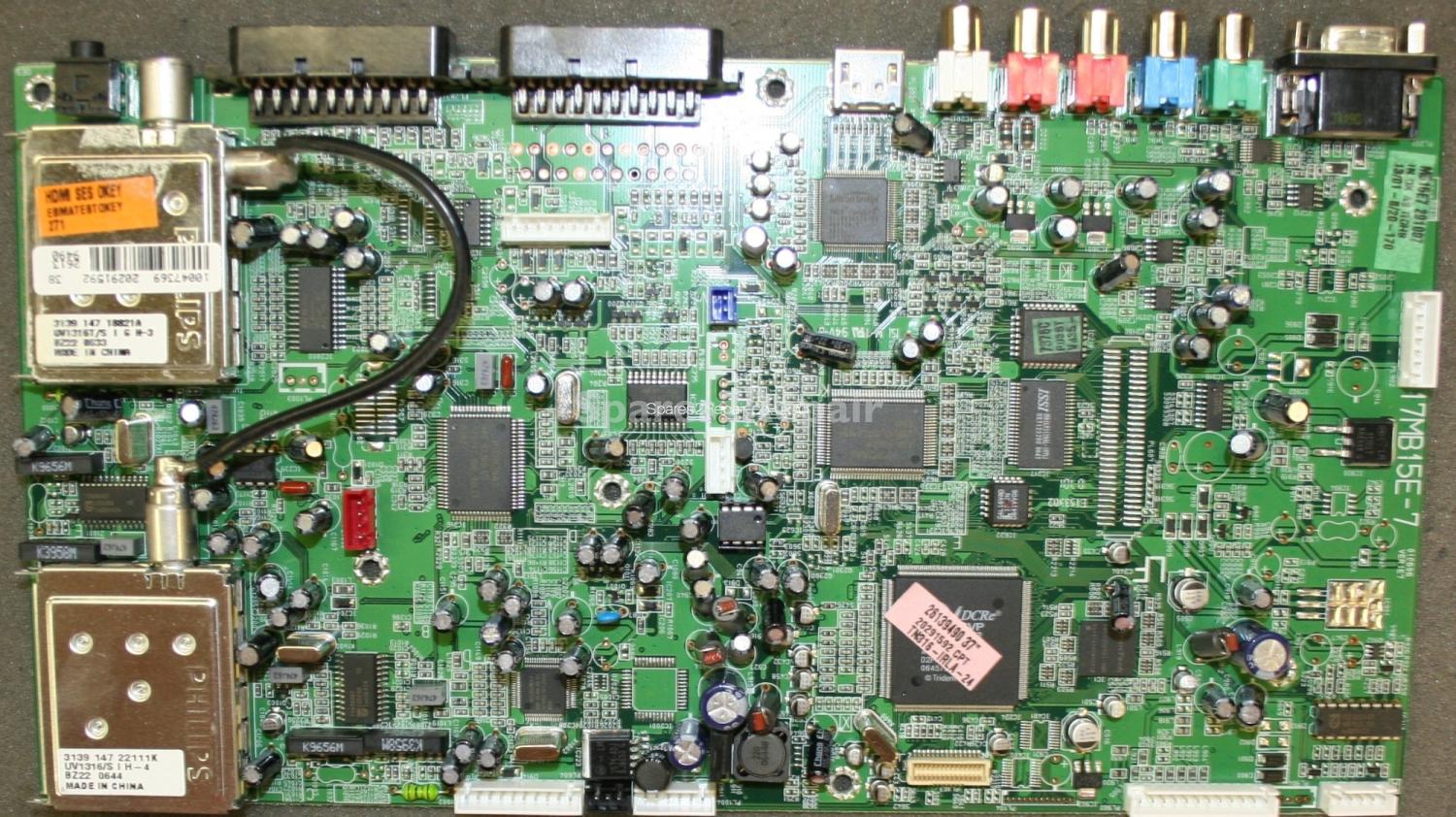 Audiovox 3707LCD - Main AV - 17MB15E-7 - 010606 VER-E7 - 2613949