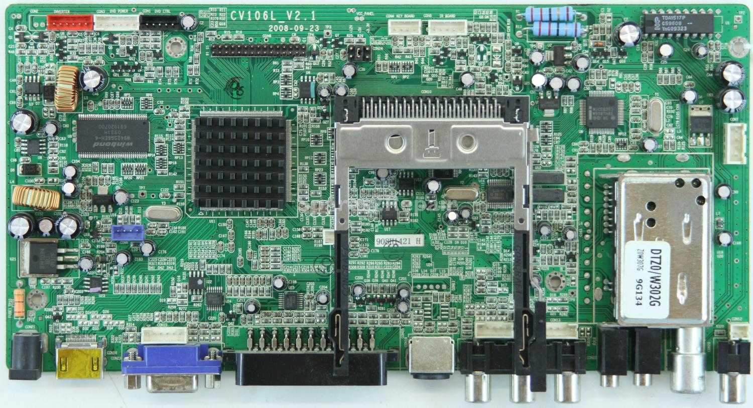 Baird CN22BAIPI - Main AV - CV106L_V2.1 - 90SII1421 H