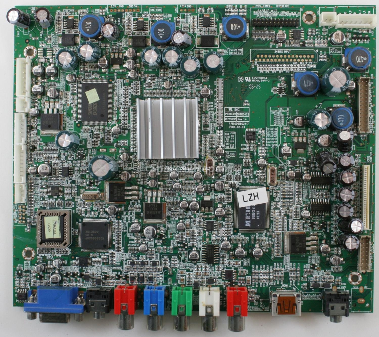 Bauer XT32 - Main AV - 0091802417 - 30TR04C2 - Rev 1.4