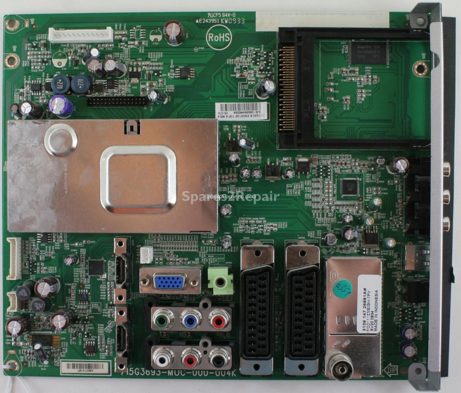 Bush A632 - Main AV - 715G3693-M0C-000-004K