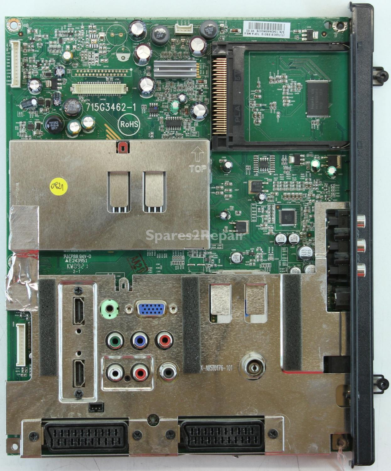 Bush A632 - Main AV - 715G3462-1 - TQ9CB 2B019 - V2.03