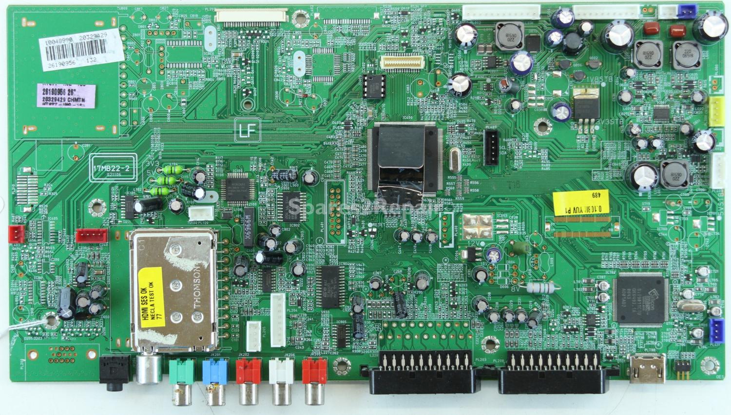 Bush IDLCD26TV22HD - Main AV - 17MB22-2 - 021106 - 20329429