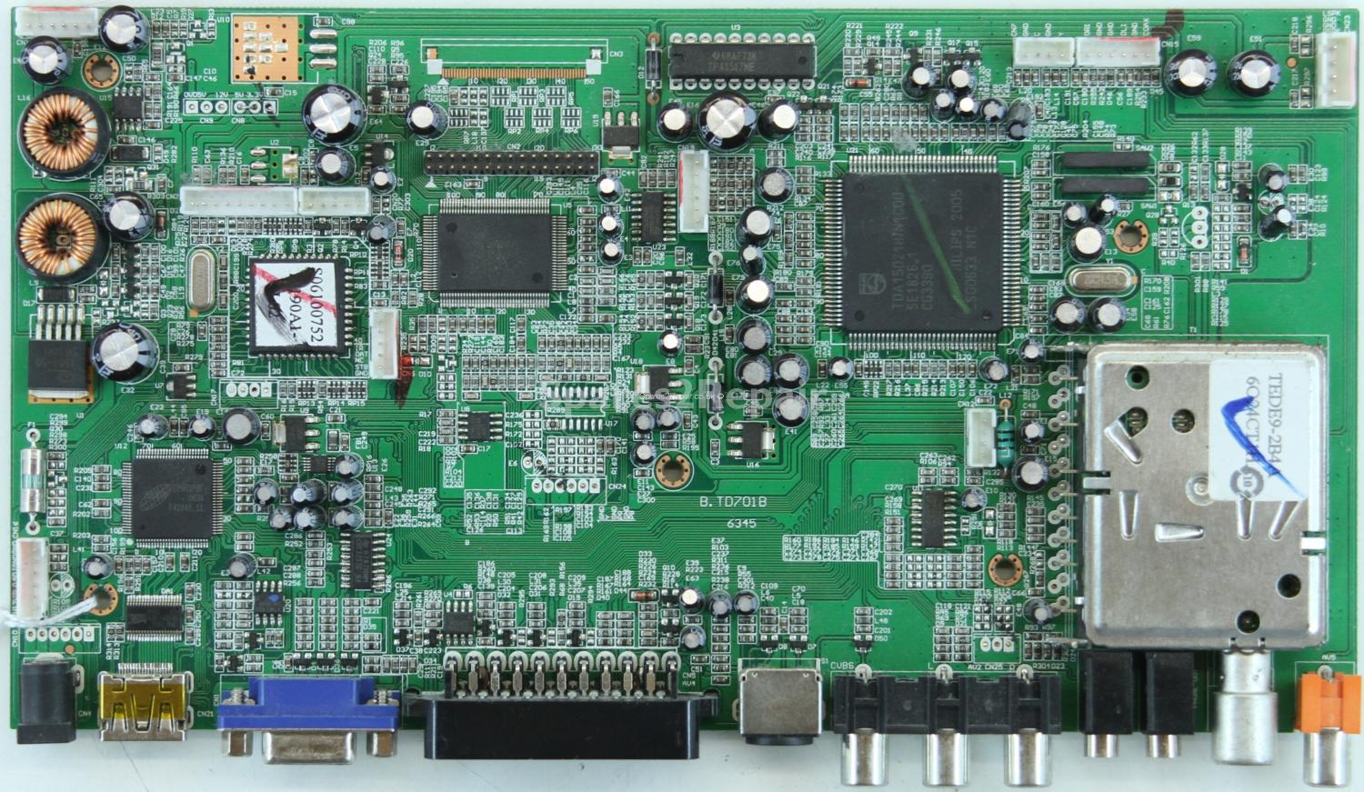 Bush LCD19W08DHD - Main AV - B. TD701B - 6345