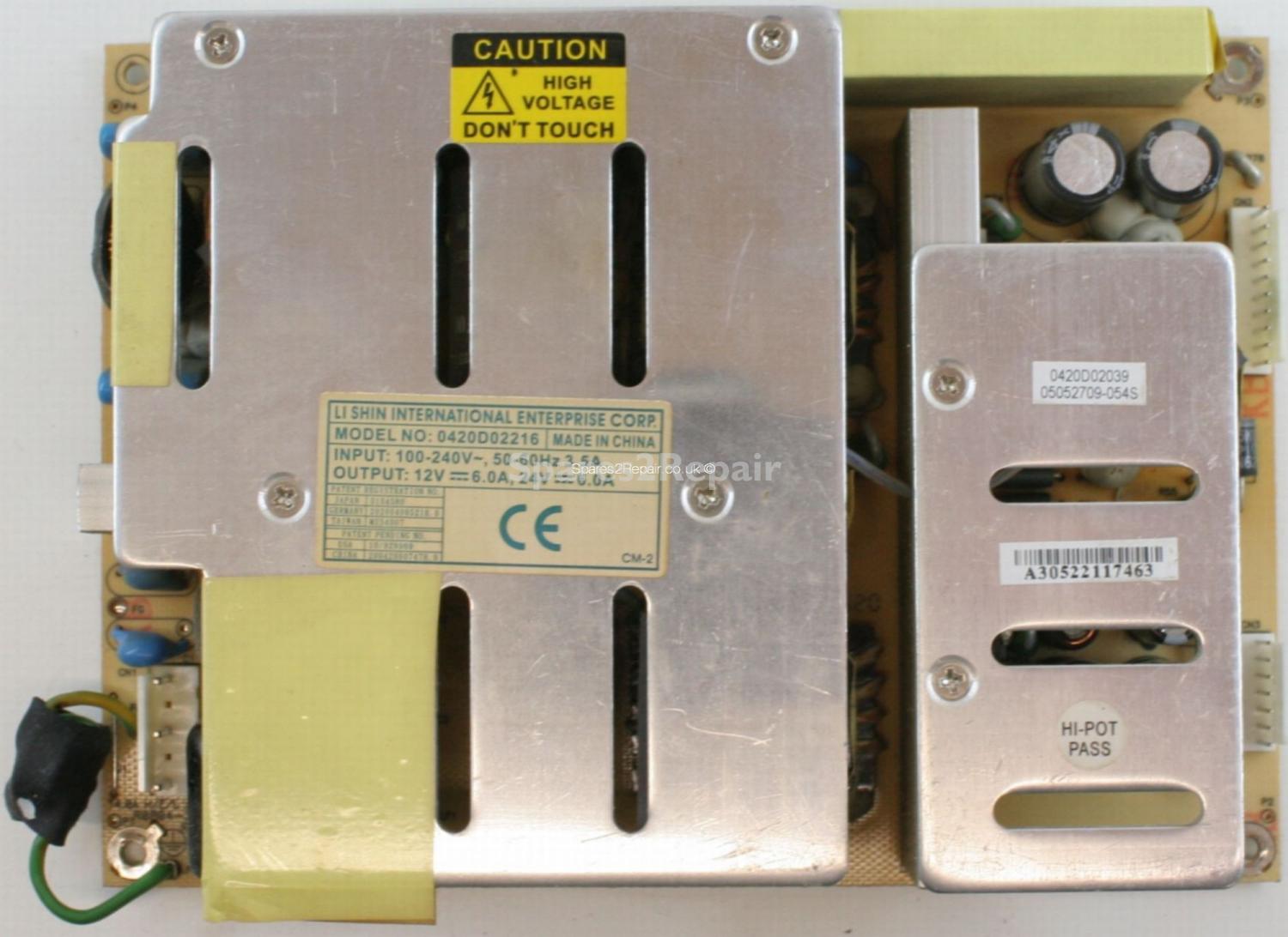 Bush LCD32TV022X - PSU - 0420D02216 - 0420D02039 - 05052709-054S - A30522117463