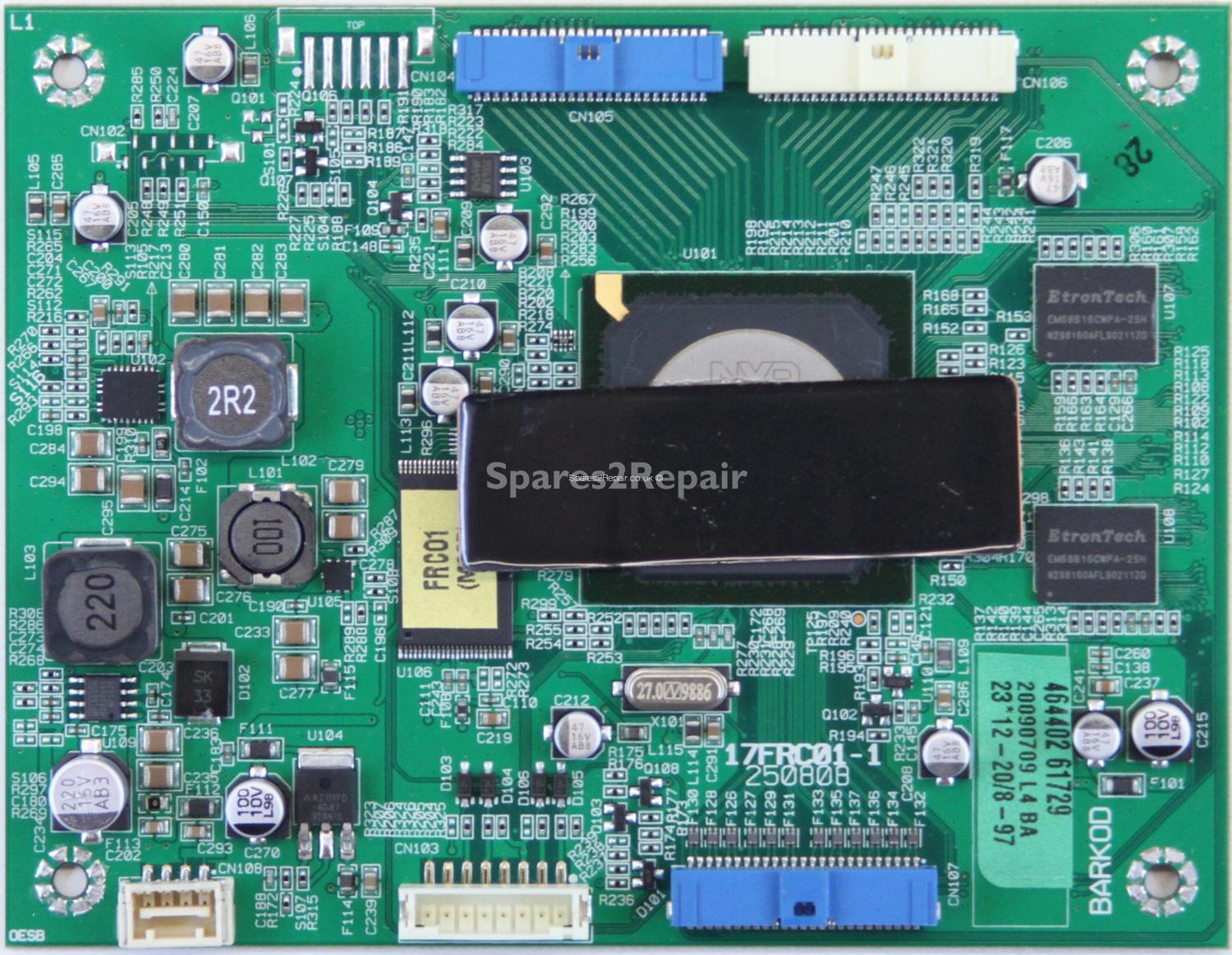 Bush LCD42F1080P100HZ - Scaler Board - 17FRC01-1 - 250808 - 20090709