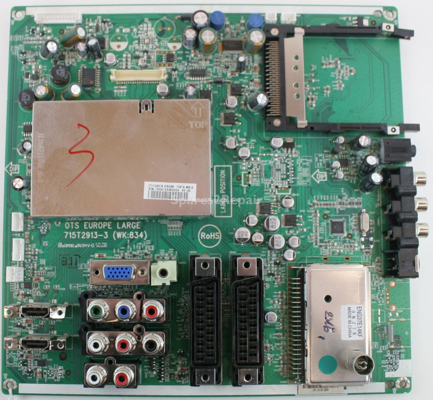 Bush LT32M1CA - Main AV - 715T2913-3 - OTS EUROPE LARGE