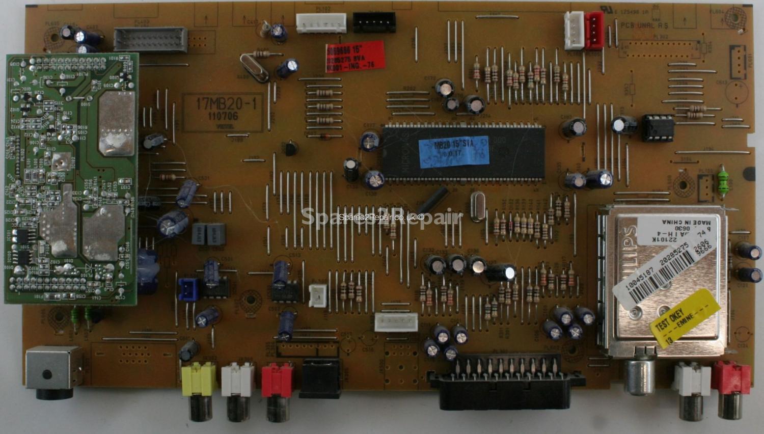 Bush LCD15TV022 - Main AV - 17MB20-1 - 110706 - 20285275