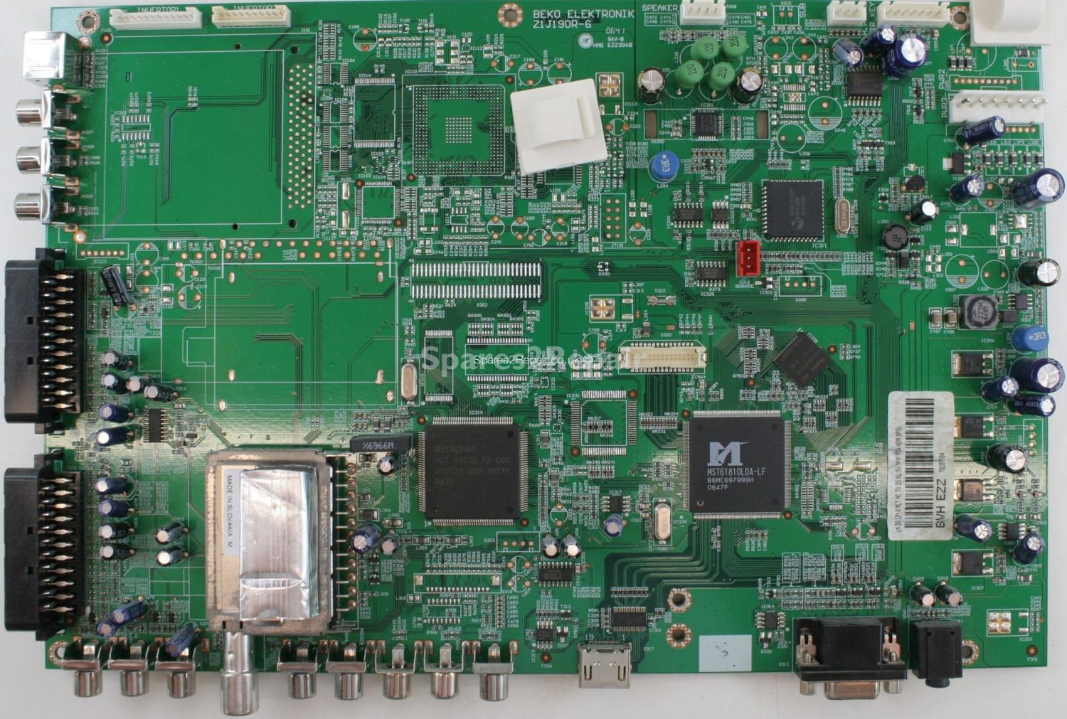 Bush LCD26TV005HD - Main AV - Z1J190R-6 - BVH EZZ