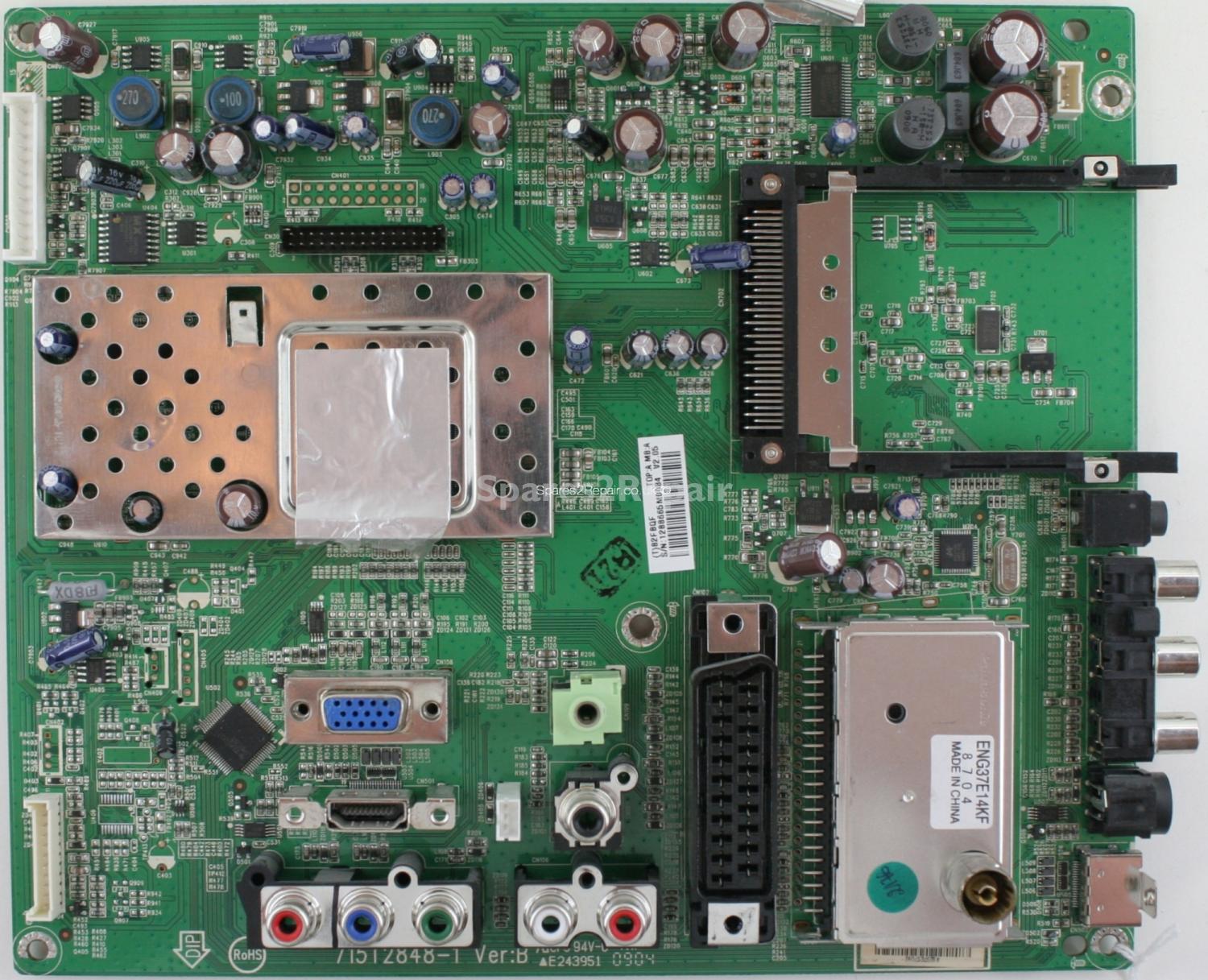 Bush LT22M1CWA - Main AV - 715T2848-1 - Ver B