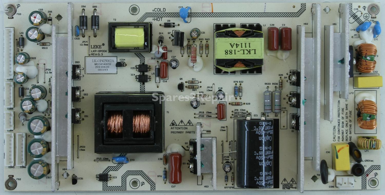 Cello C5566DVB-IPTV V1 - PSU - LKP-0P006 - REV:0.3 - LK-OP425002A - 20110420