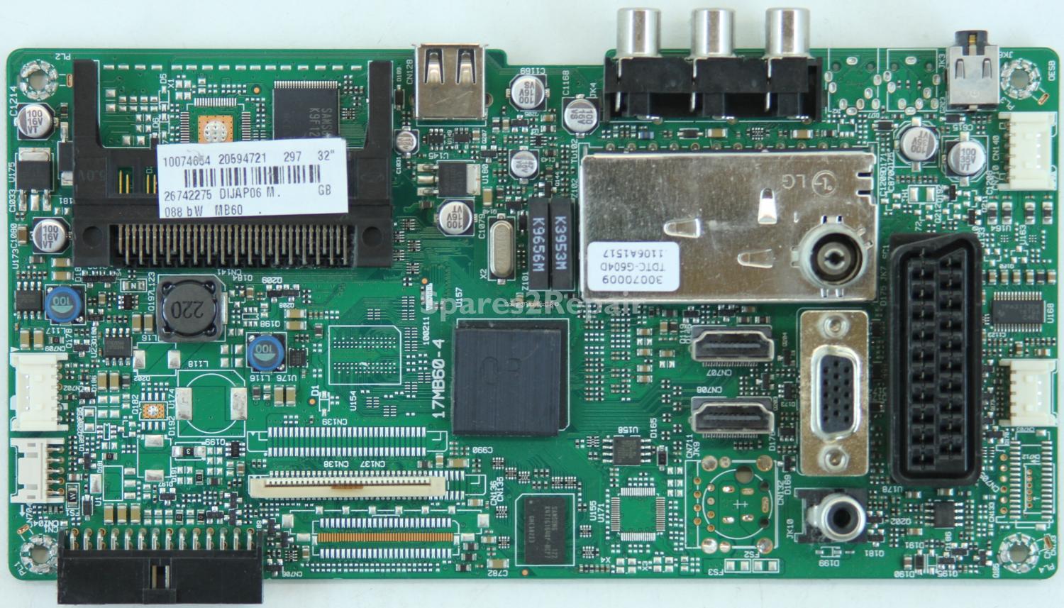 DigiHome LCD32913HDDVD - Main AV - 20594721 - 17MB60-4 - 100211