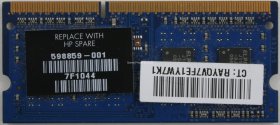Elpida 1Gb PC3-10600S DDR3-1333 Laptop Memory