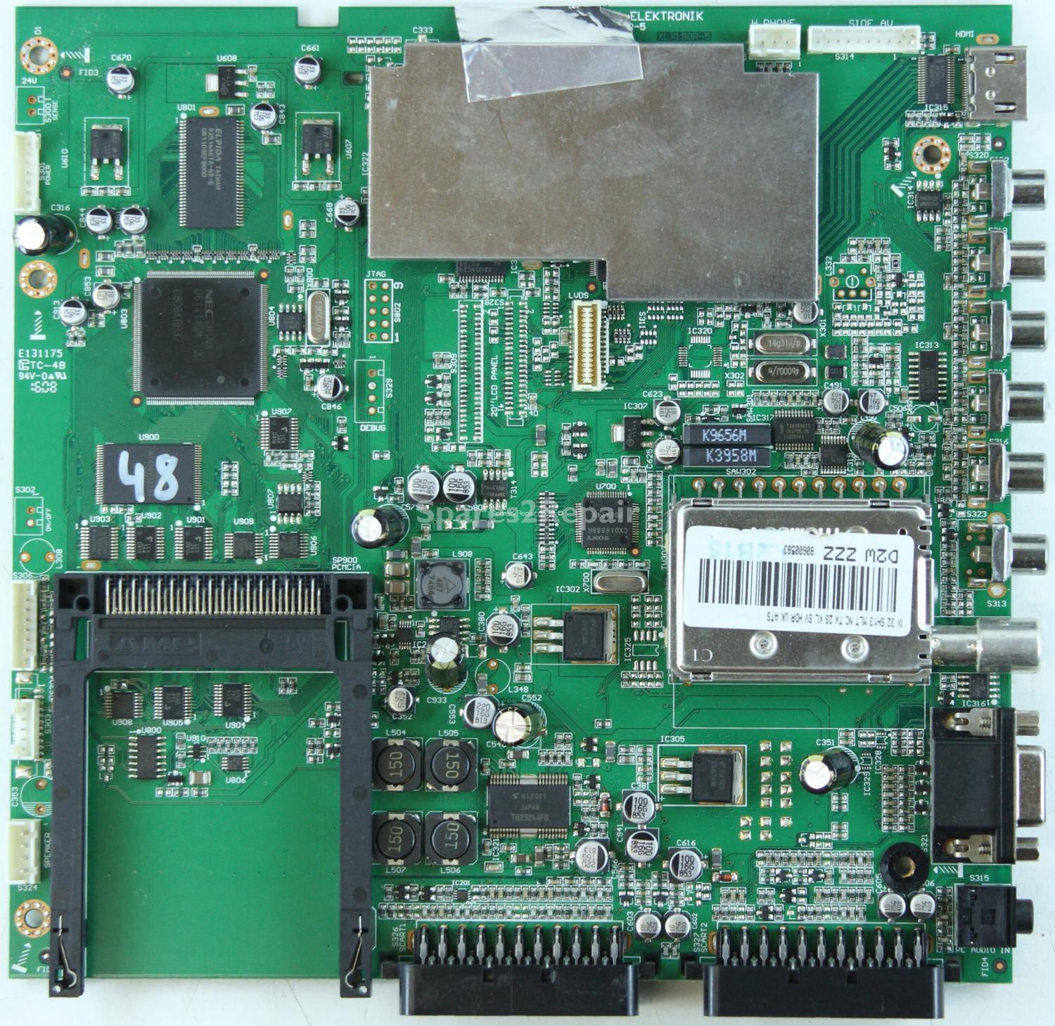 Grundig GU32LKS - Main AV - XLX190R-5 - D2W ZZZ