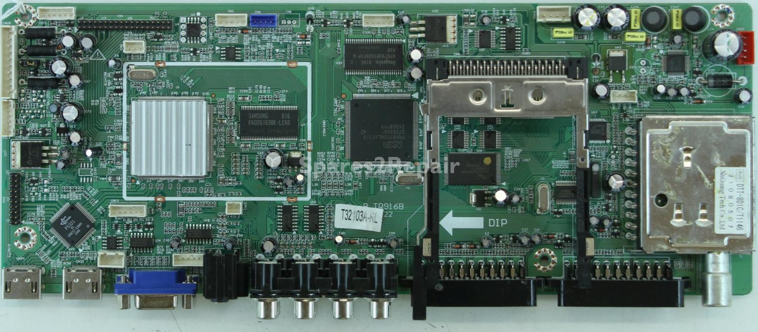 Grundig GU32DVD - Main AV - B. TR916B - 8222 - V260B1-L01