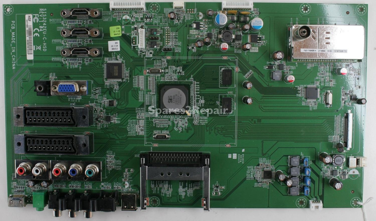 Hannspree HSG1076 - Main AV - SIS3242EU-C-HSD - REV:1.04