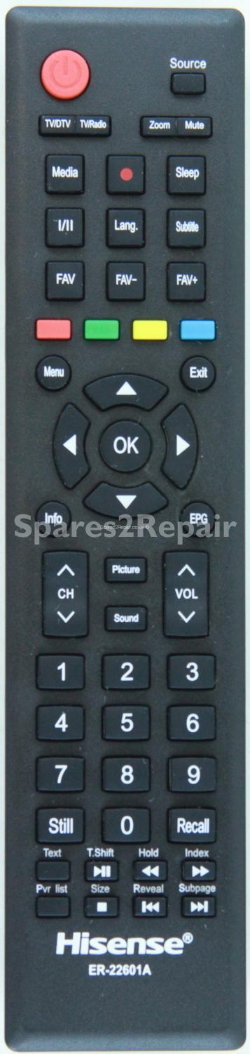 HiSense Remote Control EN-22601A (Original) (Genuine)