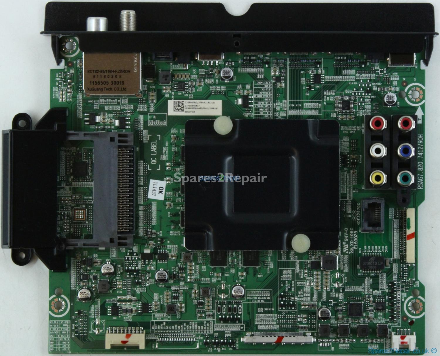 HiSense H49N5500UK - Main AV - 226800 - 226828 - RSAG7.820.7412