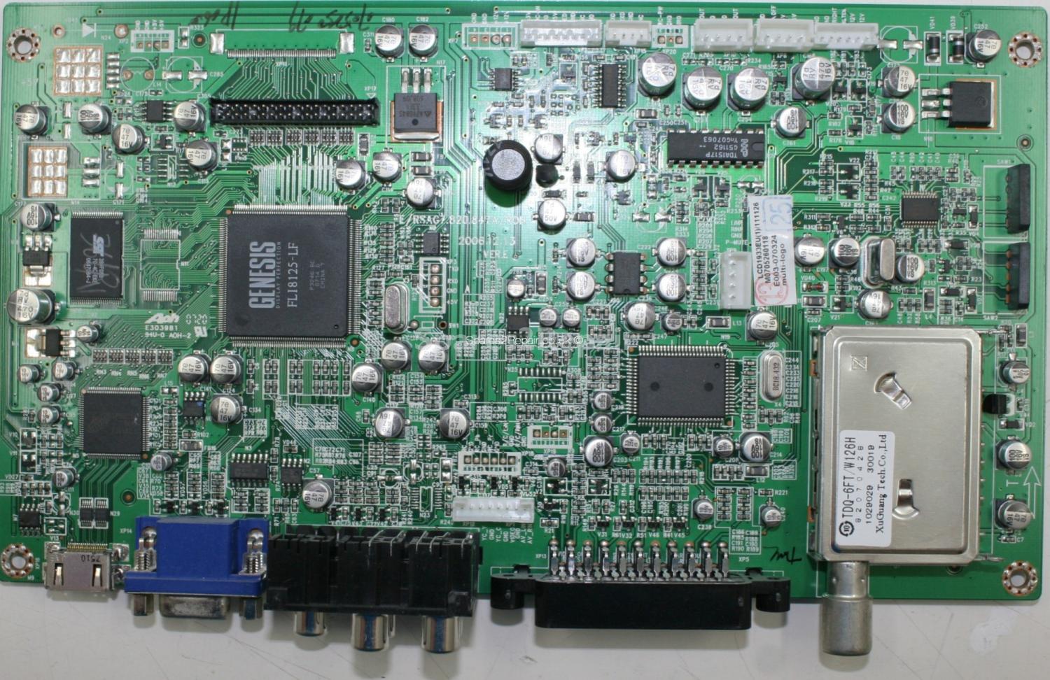 HiSense LCD1933EU - Main AV - E/RSAG7.820.847A/ROH - Ver E