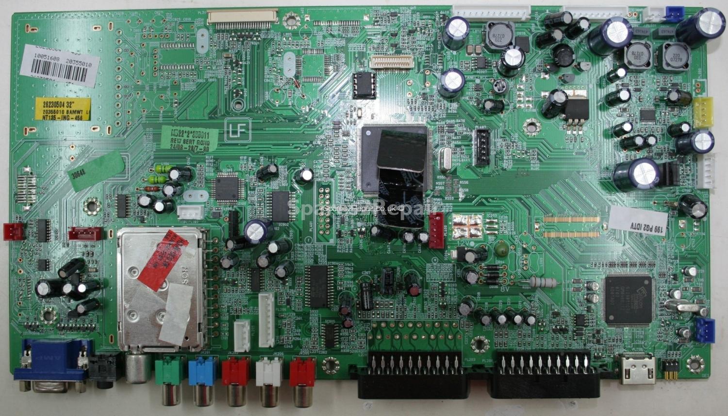 Hitachi 32LD8D20UA - Main AV - 17MB22-2 - 021106 - 20355010 32