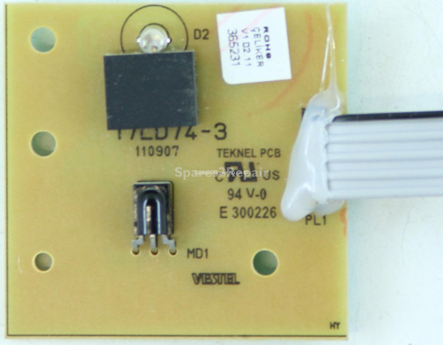 Hitachi L42VP01U - IR - 17LD74-3 - 110907