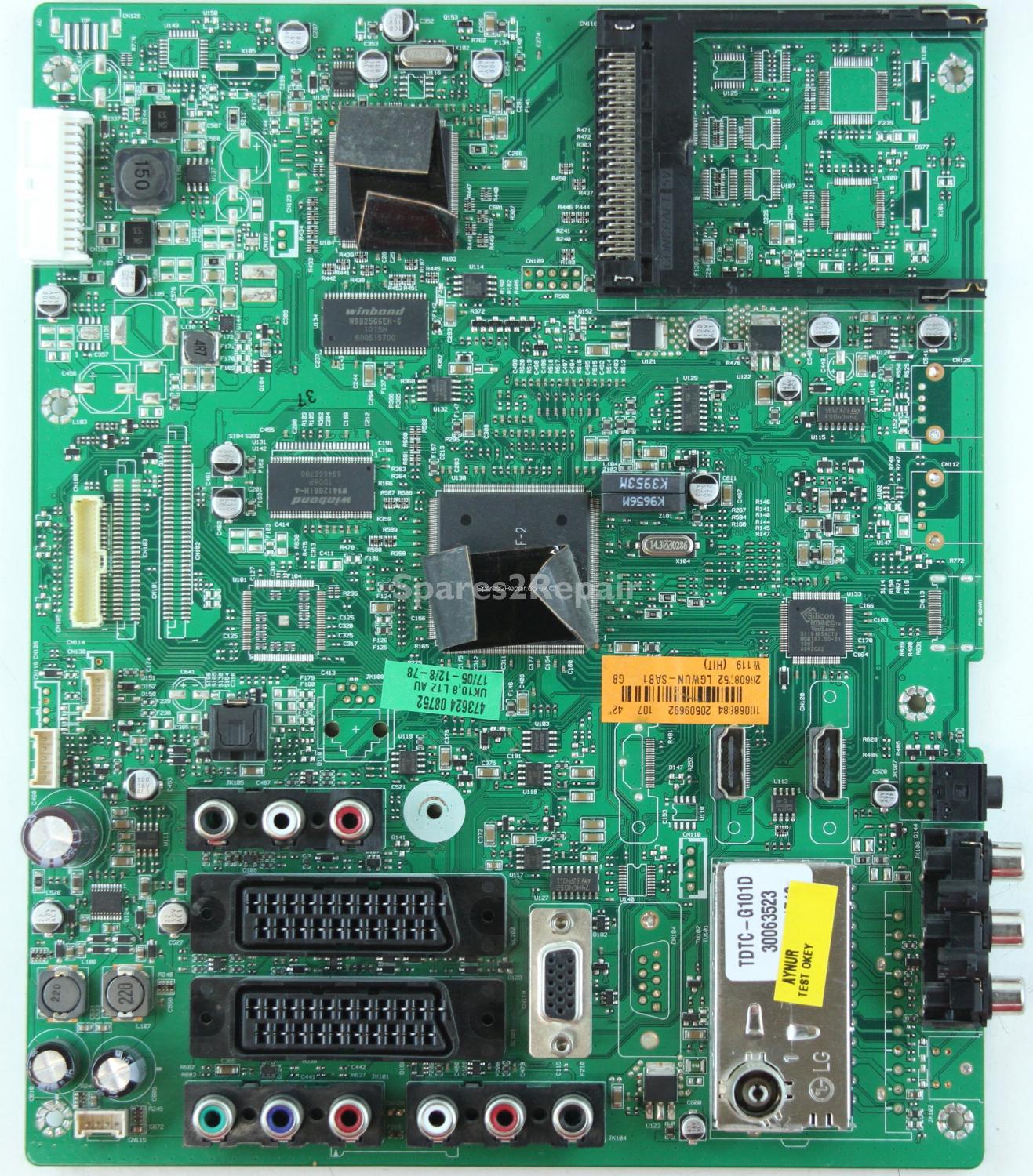 Hitachi L42VC04U - Main AV - 17MB35-4 - 060109 - 20509692