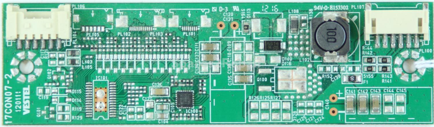 Hitachi 24HX2150 - LED Driver Board - 23041217 - 17CON07-2 - 120111