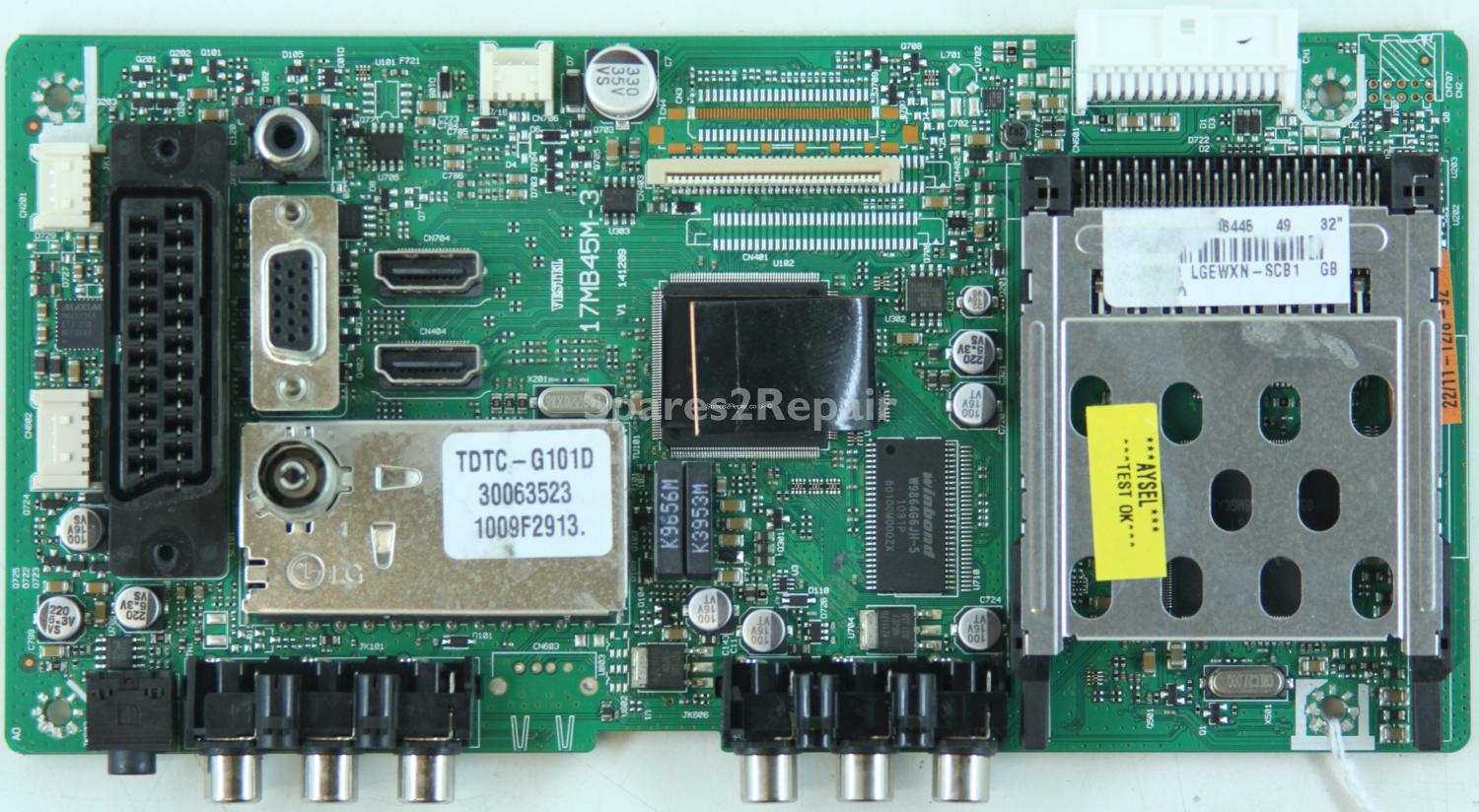 Hitachi 32LD9700U - Main AV - 20546445 - 17MB45M-3 V1 - 141209