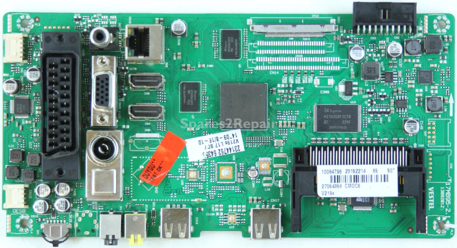 Hitachi 50HXT12U - Main AV - 23152214 - 17MB95-2.1 - 13082012