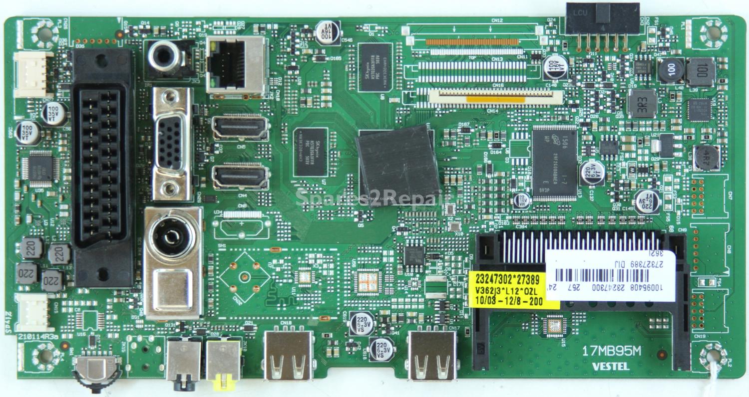 Hitachi 24HYT45U - Main AV - 23247300 - 17MB95M - 210114R3a
