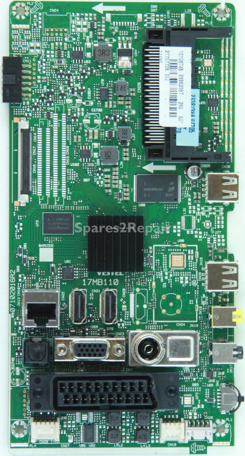 Hitachi 50HB6T72U - Main AV - 23382387 - 17MB110 - 07102016R2