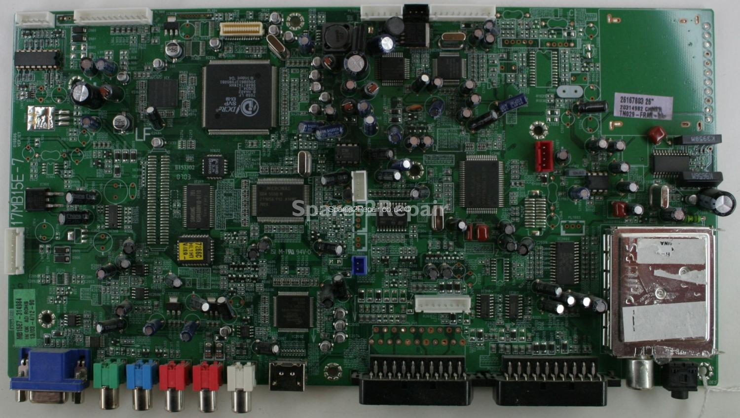 Hitachi 26LD6600 - Main AV - 17MB15E-7 - 010606 - VER E7 - 20314982