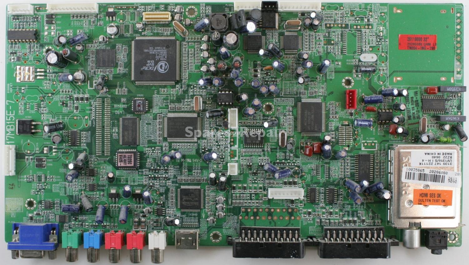 Hitachi 32LD6600B - Main AV - 17MB15E-7 - 010606 - Ver E7 - 20286080