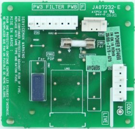 Hitachi 32LD9700U - Filter Connector Board - JA07232-E - PW3 FILTER PWB F