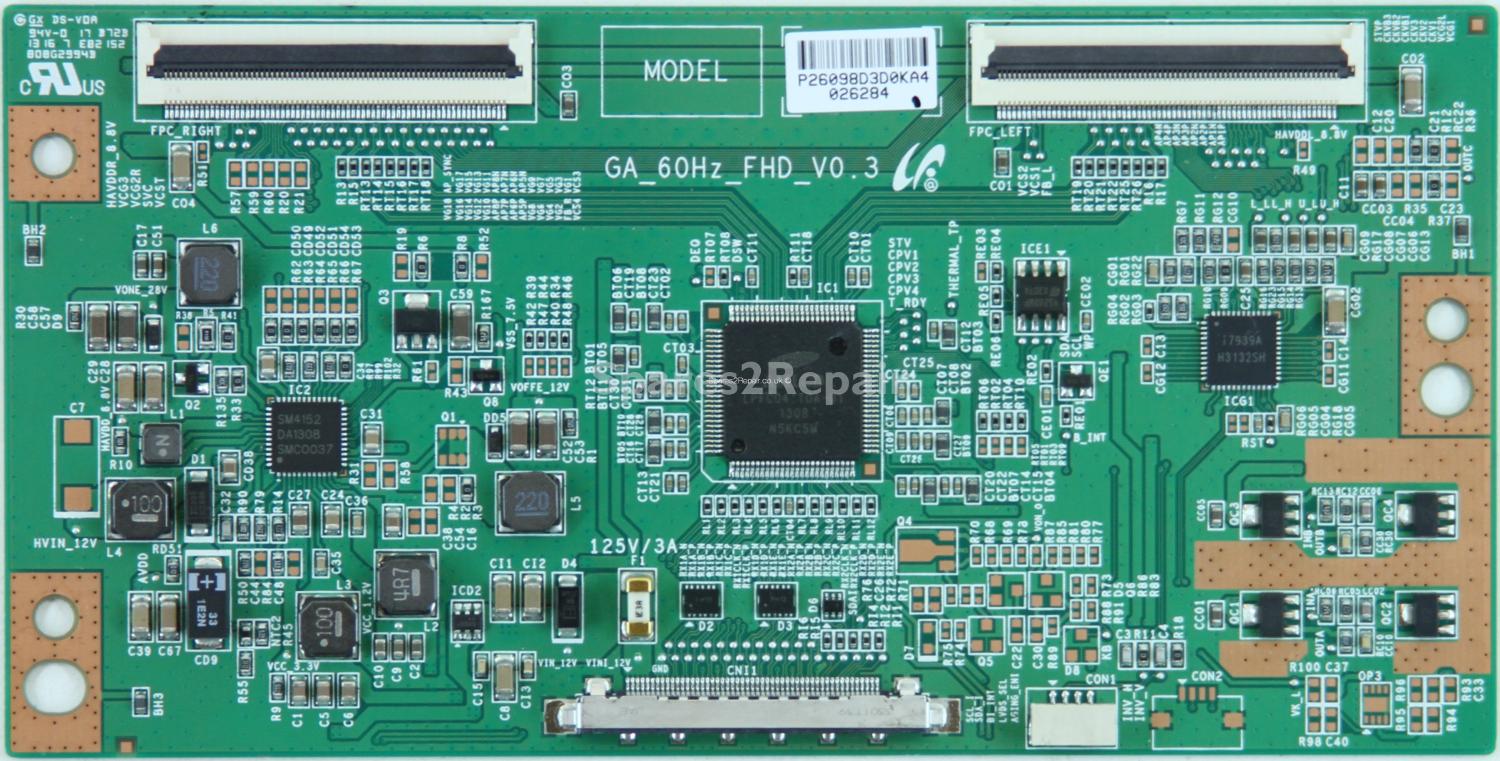 Hitachi 40HXC06U - T-Con - LJ94-26098D - GA_60Hz_FHD_V0.3