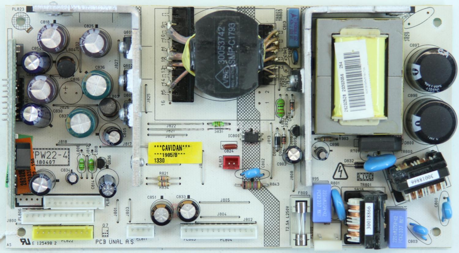 Hitachi L26H01U - PSU - 17PW22-4 - 180407 - 203056