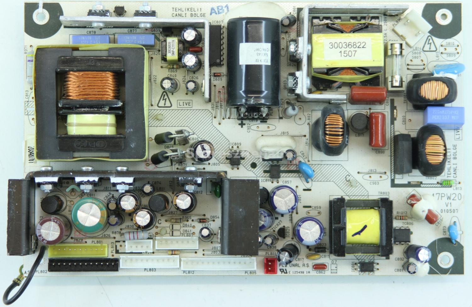 Hitachi L32H01U - PSU - 17PW20 - V1 - 010507 - 20348761