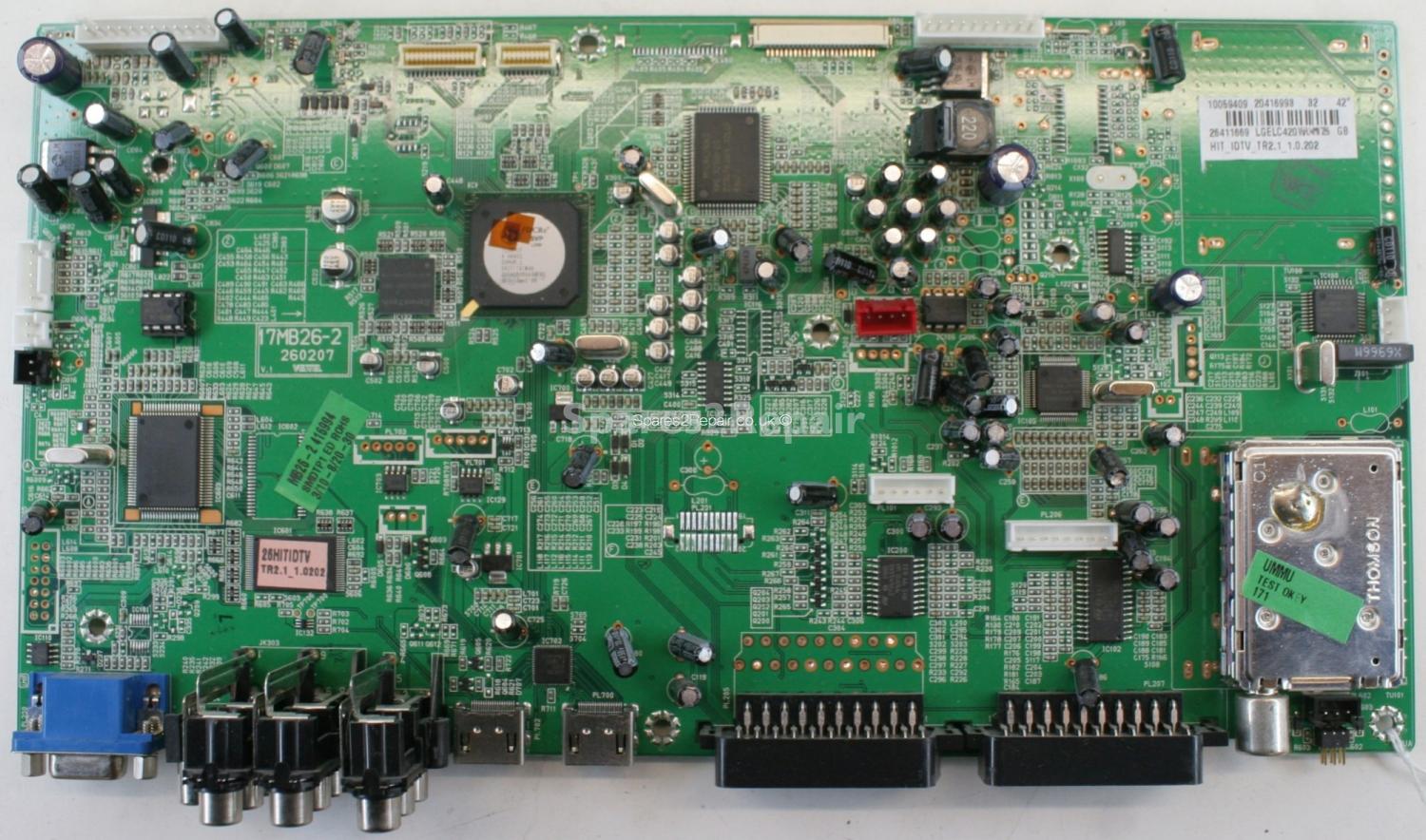 Hitachi L42VP01U - Main AV - 17MB26-2 - 20416993