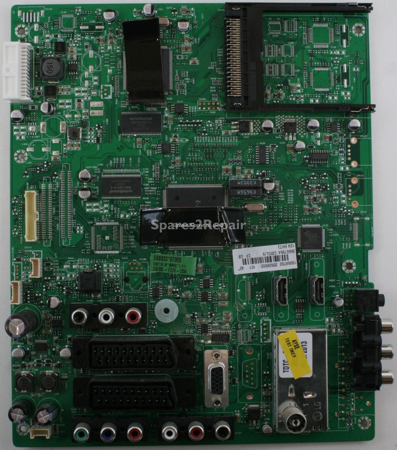 Hitachi L42VC04UH - Main AV - 17MB35-4 - 060109 - 20508832