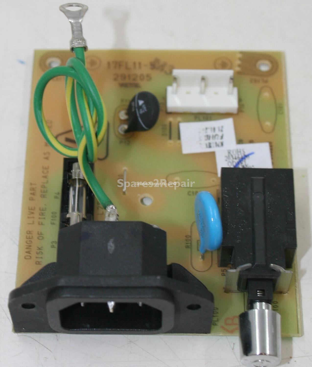 Hitachi L42VP01U - AC Socket - 17FL11-5 - 291205
