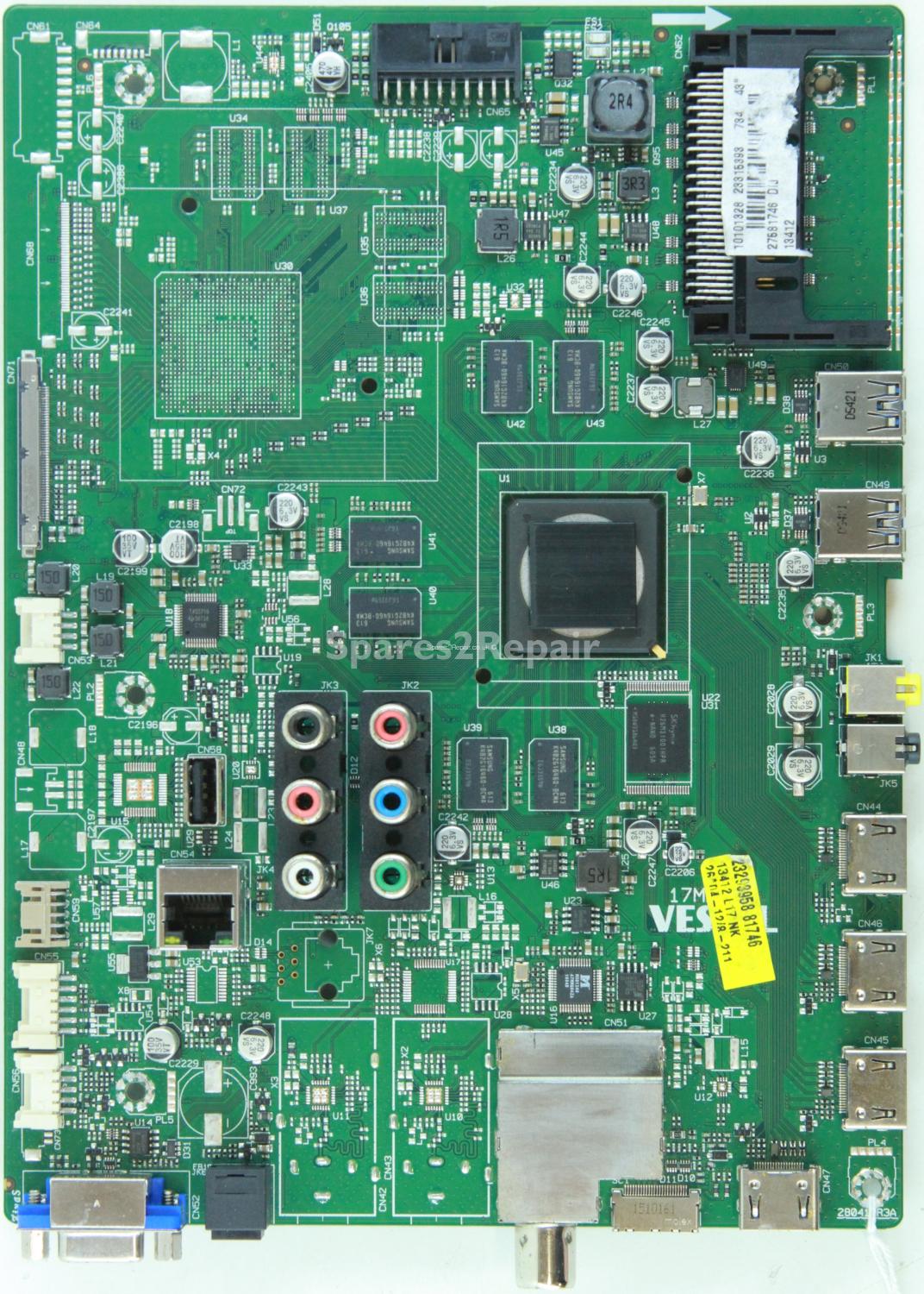 JVC LT-43C860 - Main AV - 23315393 - 17MB100 - 280415R3A