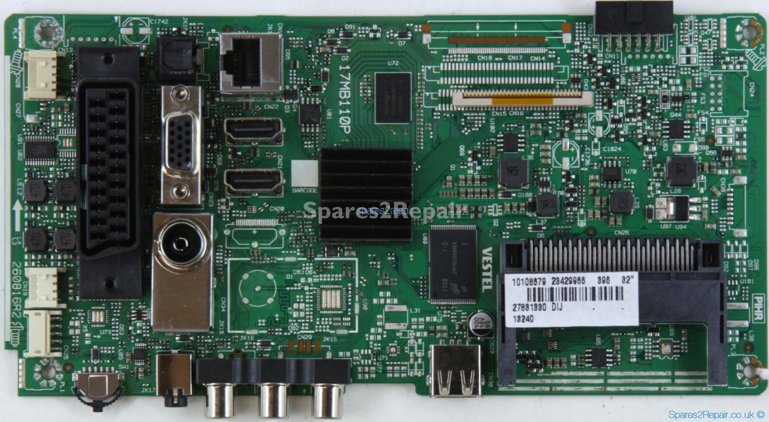 JVC LT-32C671 - Main AV - 23429966 - 17MB110P - 260816R2