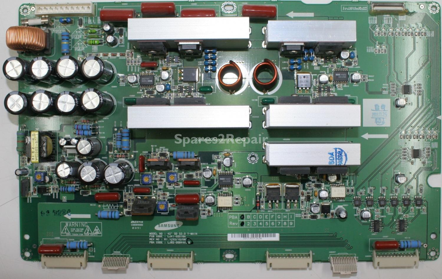 JVC VM42V31BUE - YSUS - LJ41-02016A - R1.1 - LJ92-00944B A1 - 42 SD S3.0 Y-MAIN