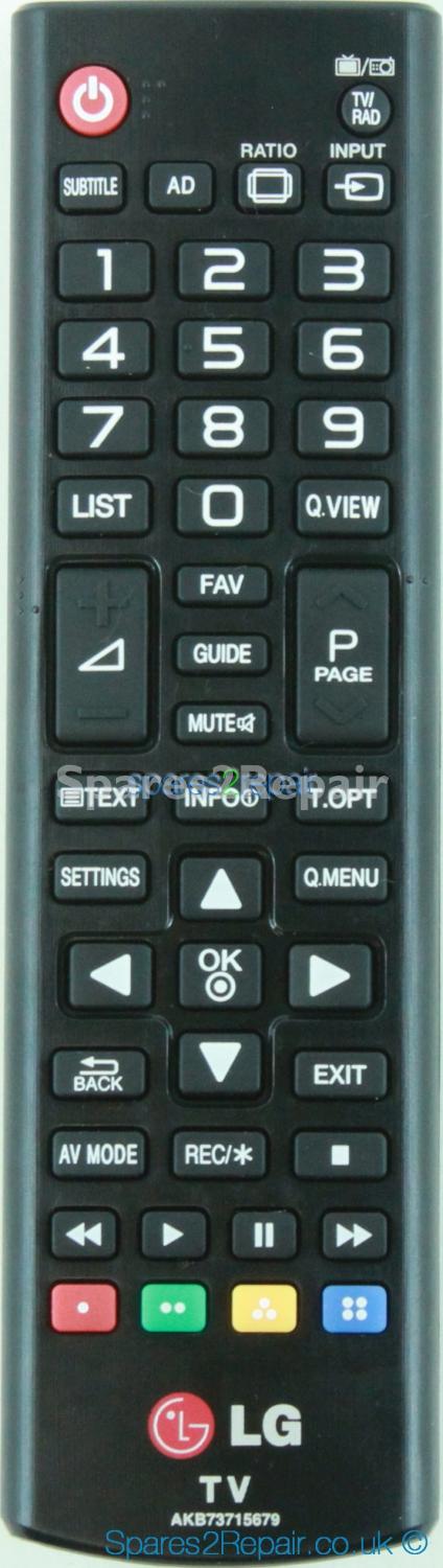 LG AKB73715679 Remote Control (Original) (Genuine)