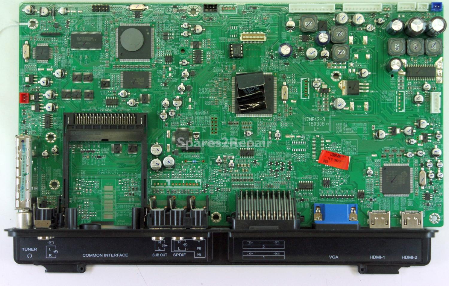 Logik L32LW783 - Main AV - 17MB12-3 - 180308 LF - V1