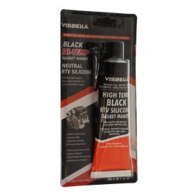 Universal Black Colour RTV Silicone High Temperature Gasket Maker for Temperatures up to 343°C/650°F (85g)