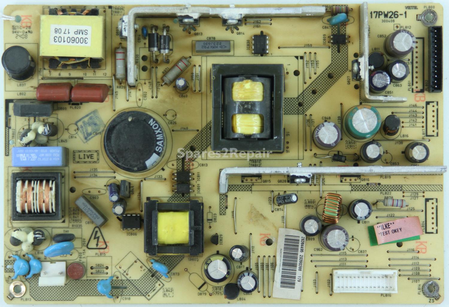 Matsui M32LW409 - PSU - 20390388 - 17PW26-1 - 300408